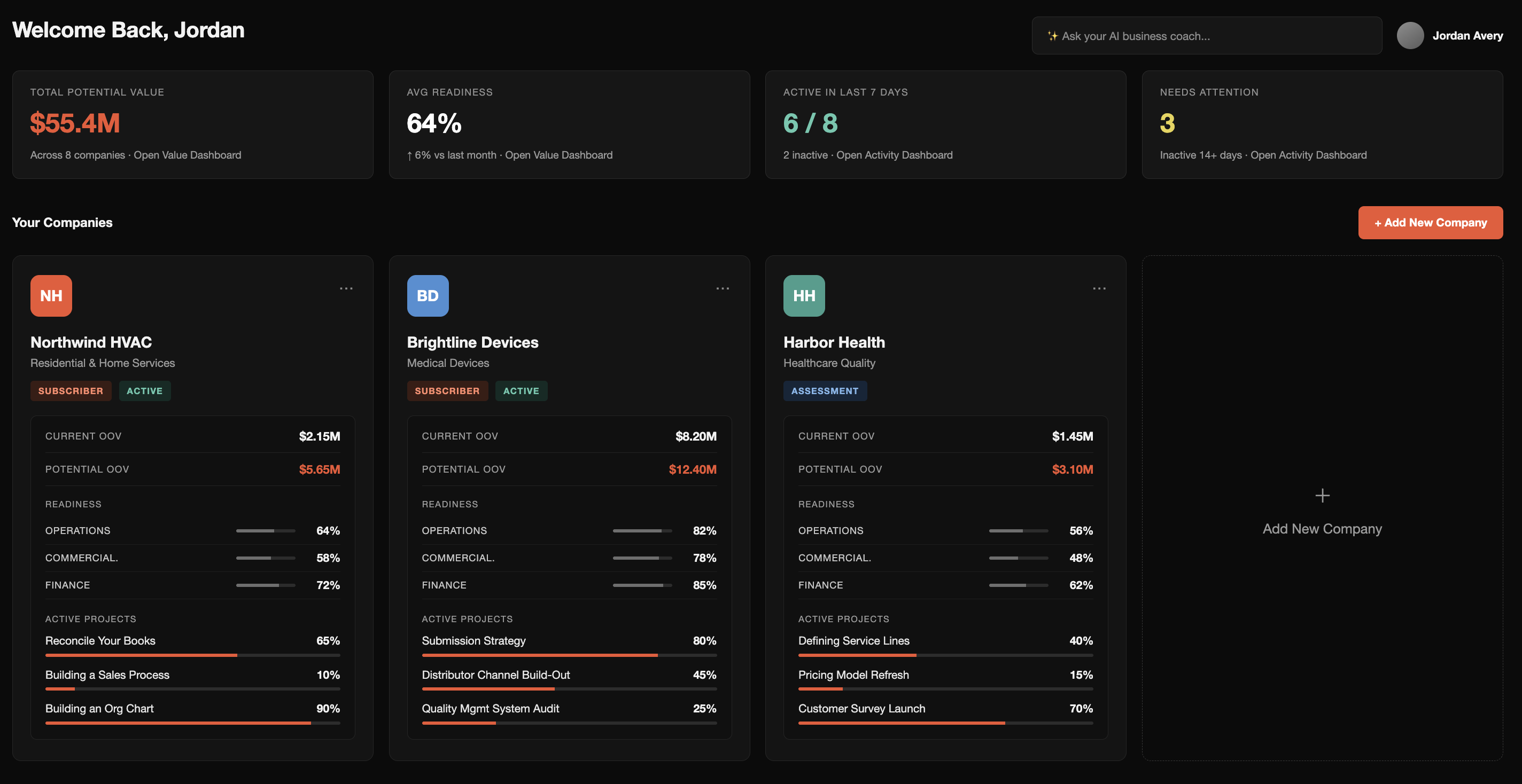 Portfolio Dashboard